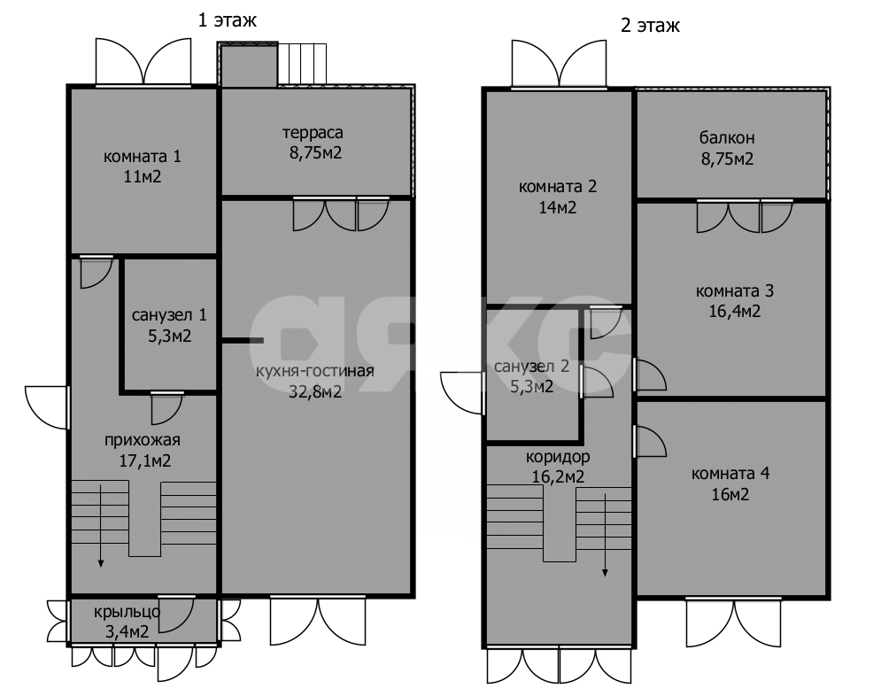 Фото №27: Дом 150&nbsp;м² + 3.7&nbsp;сот., 2&nbsp;эт. - Супсех, ул. Ленинградская, 17