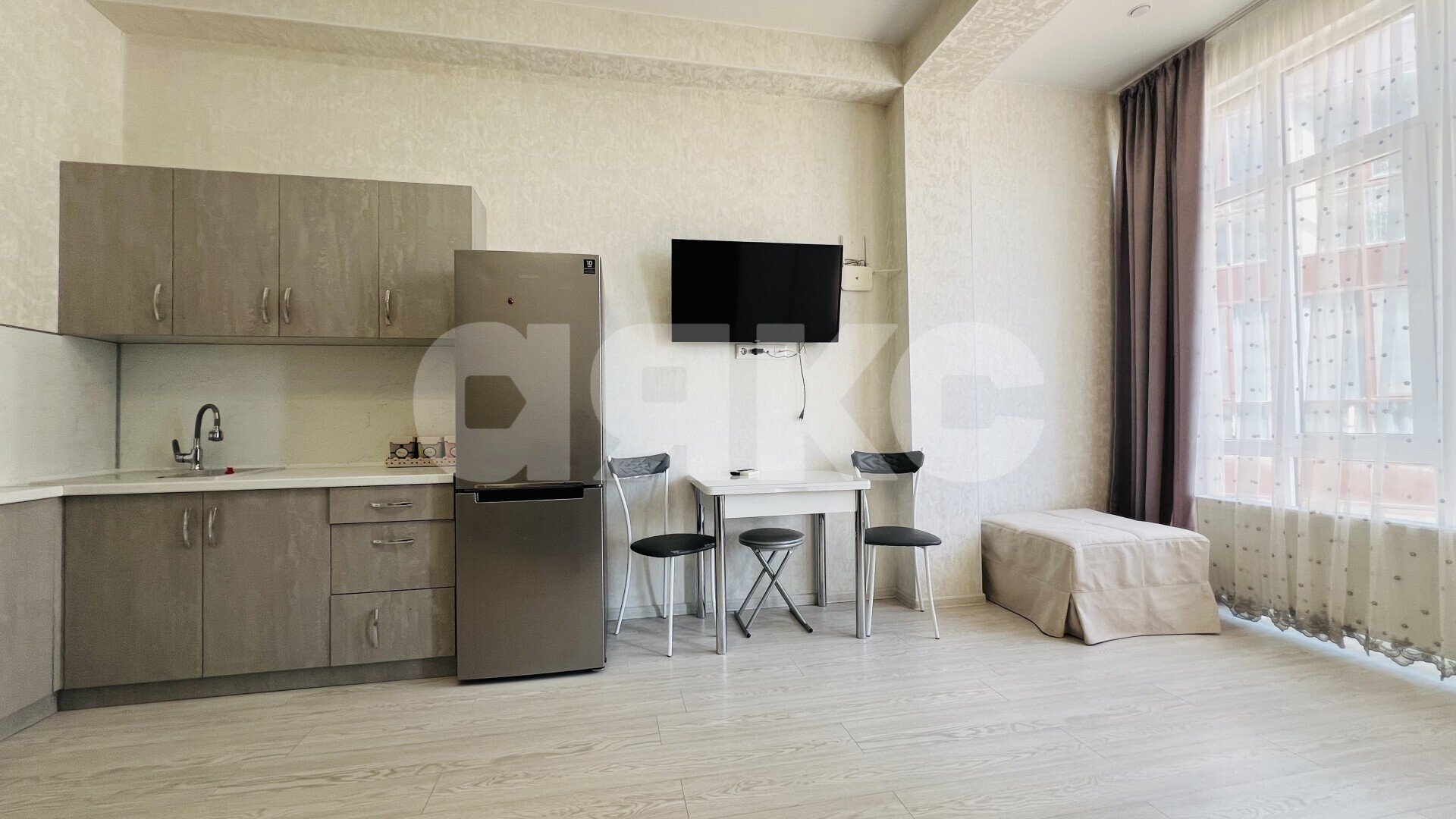 Фото №5: Студия 30&nbsp;м², 4/6&nbsp;эт. - Сириус, Весёлое, мкр. жилой комплекс Грин Сейл Парк, ул. Весёлая, 82/1
