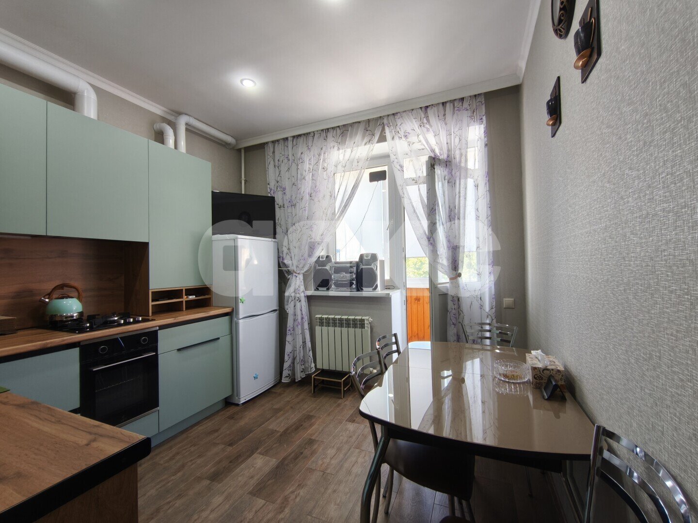 Фото №2: 1-комнатная квартира 43&nbsp;м², 2/3&nbsp;эт. - Горячий Ключ, мкр. Администрация, ул. Черноморская, 56