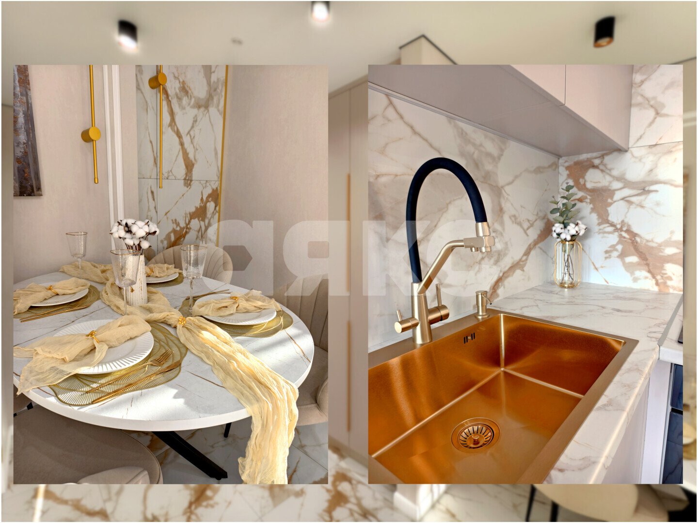 Фото №10: 1-комнатная квартира 41&nbsp;м², 24/24&nbsp;эт. - Ростов-на-Дону, Ворошиловский, мкр. жилой комплекс Сердце Ростова 2, ул. Ларина, 45с6
