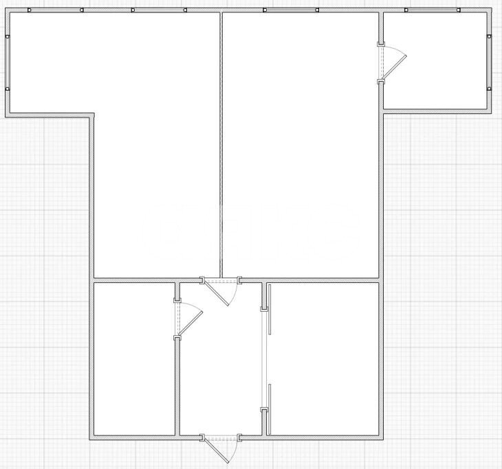 Фото №3: 1-комнатная квартира 56&nbsp;м², 1/12&nbsp;эт. - Анапа, 3Б, мкр. жилой комплекс Бриз, ул. Ленина, 183