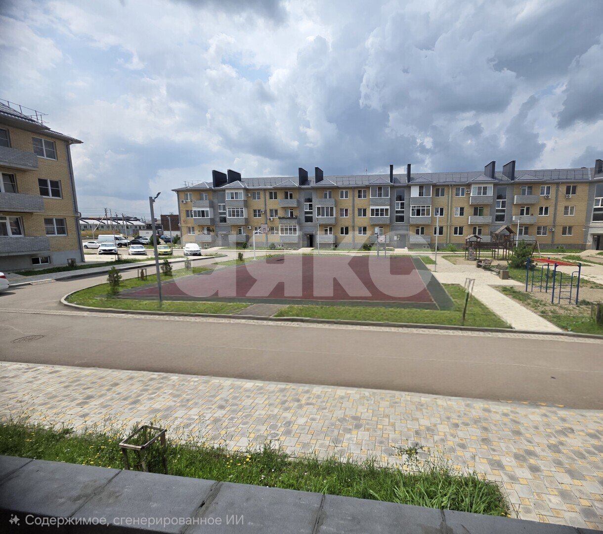 Фото №2: 2-комнатная квартира 59&nbsp;м², 1/3&nbsp;эт. - Кореновск, мкр. 10-й, ул. Таманская, 3к2