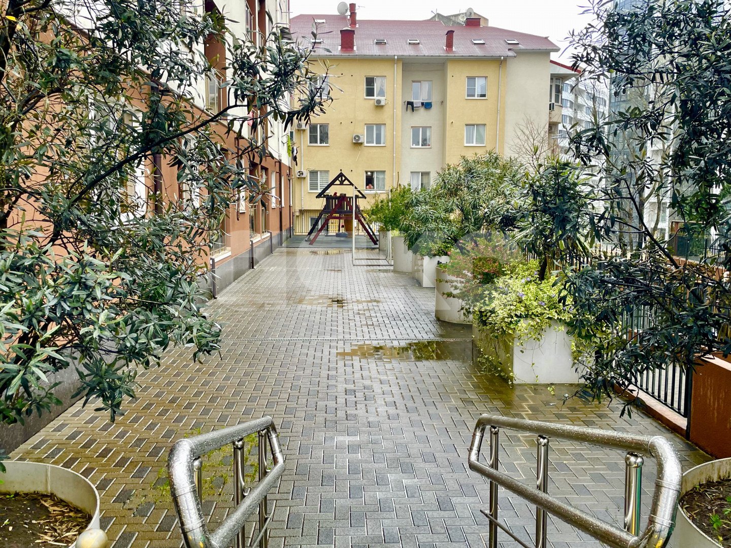 Фото №24: 1-комнатная квартира 30&nbsp;м², 3/10&nbsp;эт. - Сочи, Центральный, жилой комплекс Гармония, мкр. Мамайка, ул. Волжская, 34/2