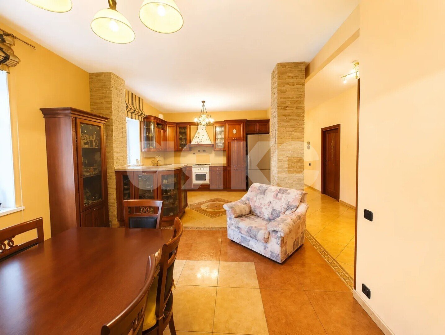 Фото №4: 3-комнатная квартира 111&nbsp;м², 2/4&nbsp;эт. - Волгоград, Дзержинский, мкр. ЖК Семь Ветров, ул. Космонавтов, 36