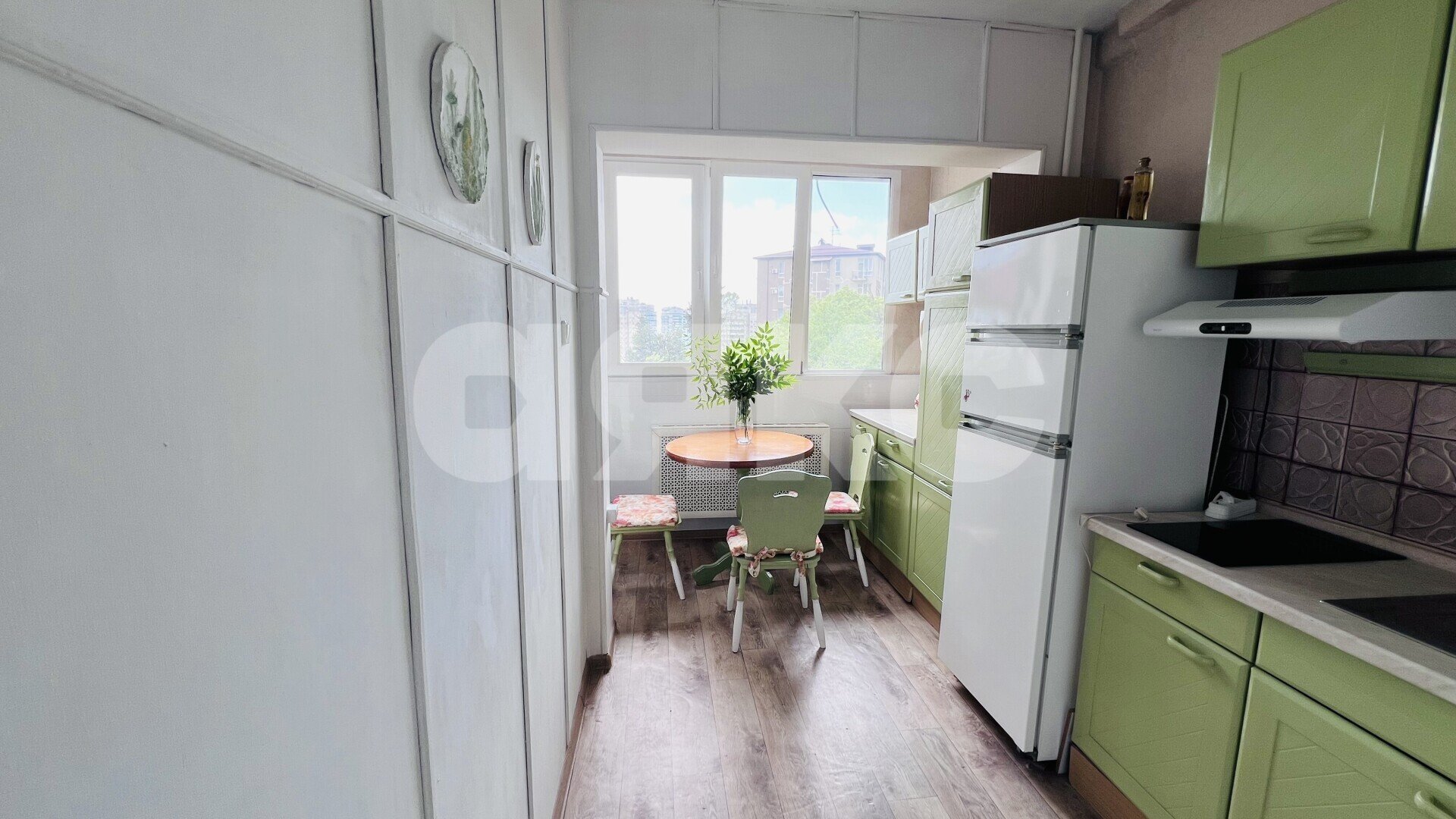 Фото №14: 2-комнатная квартира 60&nbsp;м², 6/9&nbsp;эт. - Сочи, Центральный, Ареда, мкр. Больничный городок, ул. Чебрикова, 48