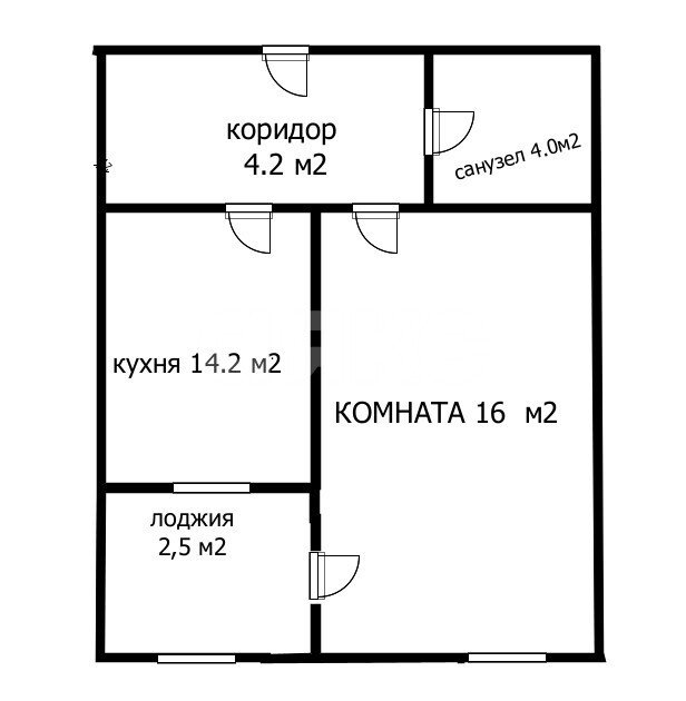 Фото №8: 1-комнатная квартира 37&nbsp;м², 1/4&nbsp;эт. - Геленджик, квартал Южный, мкр. ЖК Столичный Квартал, ул. Дивноморская, 37к18