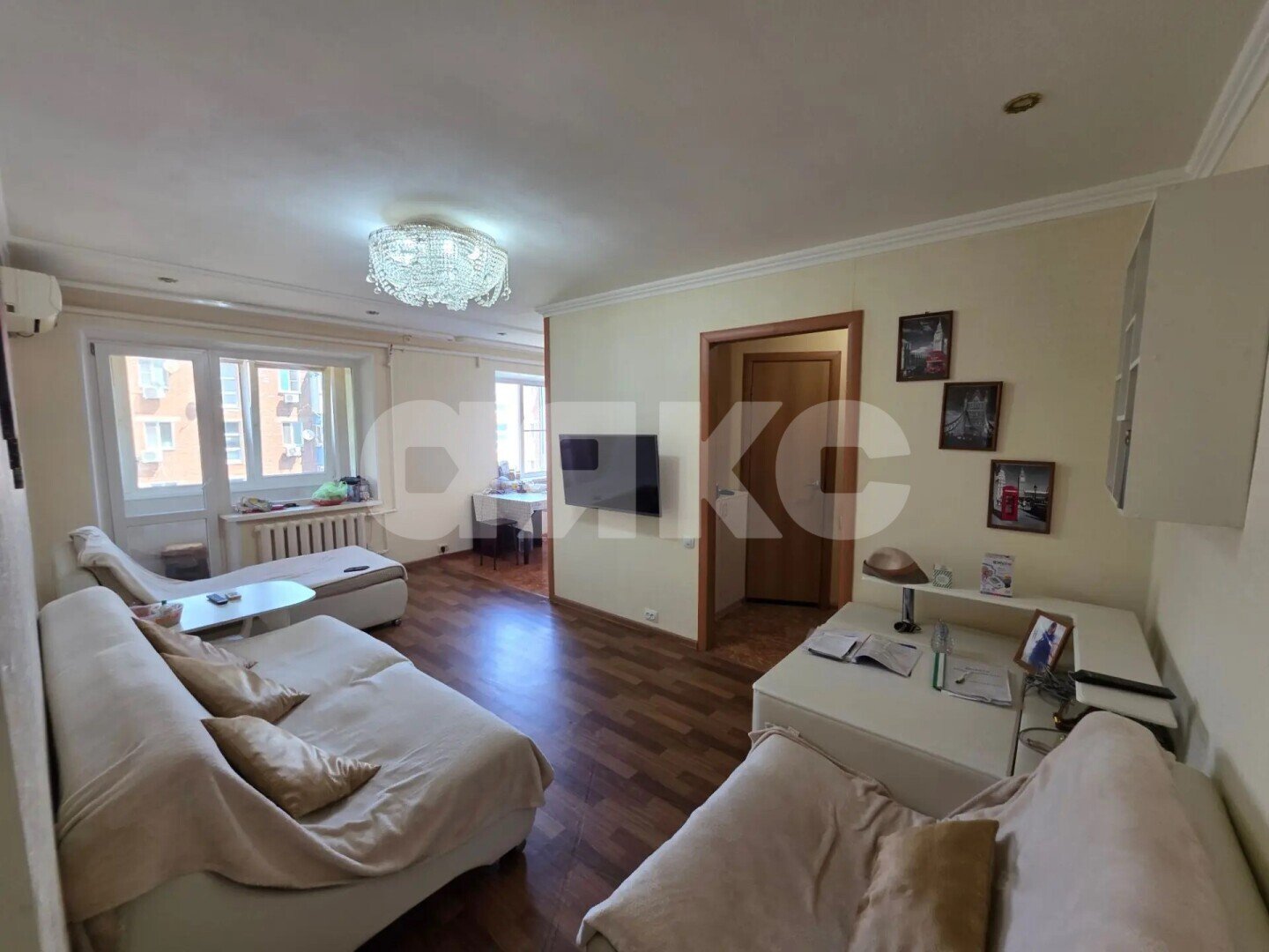 Фото №1: 3-комнатная квартира 53&nbsp;м², 4/4&nbsp;эт. - Кропоткин, мкр. Филипповка, ул. Краснодарская, 93