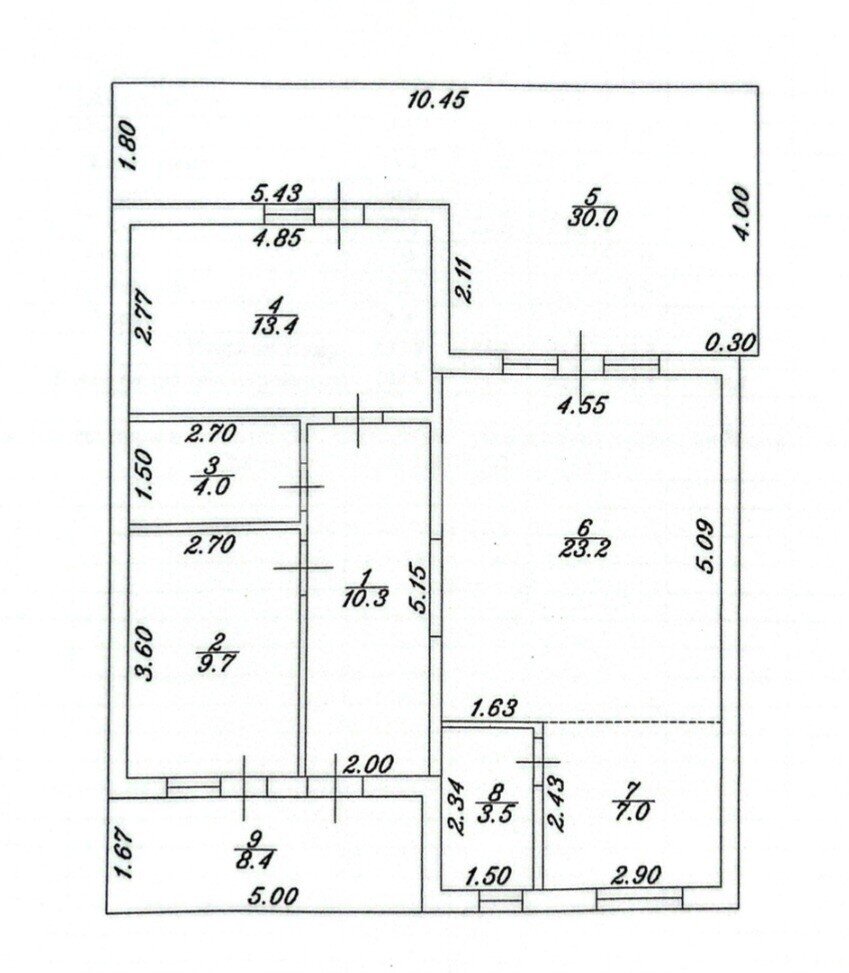 Фото №17: Дом 112&nbsp;м² + 6&nbsp;сот., 1&nbsp;эт. - Витязево, ул. Комсомольская