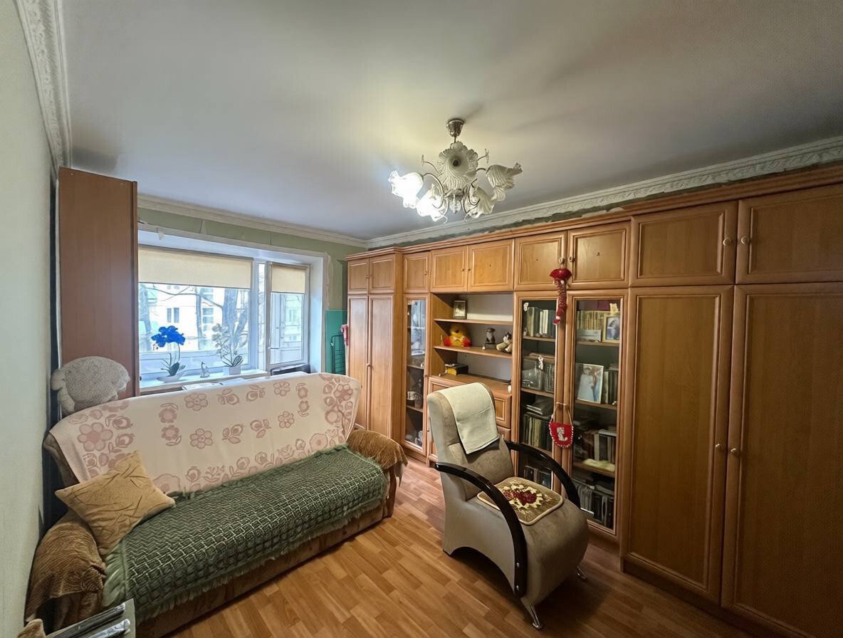 Фото №3: 1-комнатная квартира 30&nbsp;м², 2/5&nbsp;эт. - Мариуполь, р. Приморский, пр-кт Нахимова, 88А