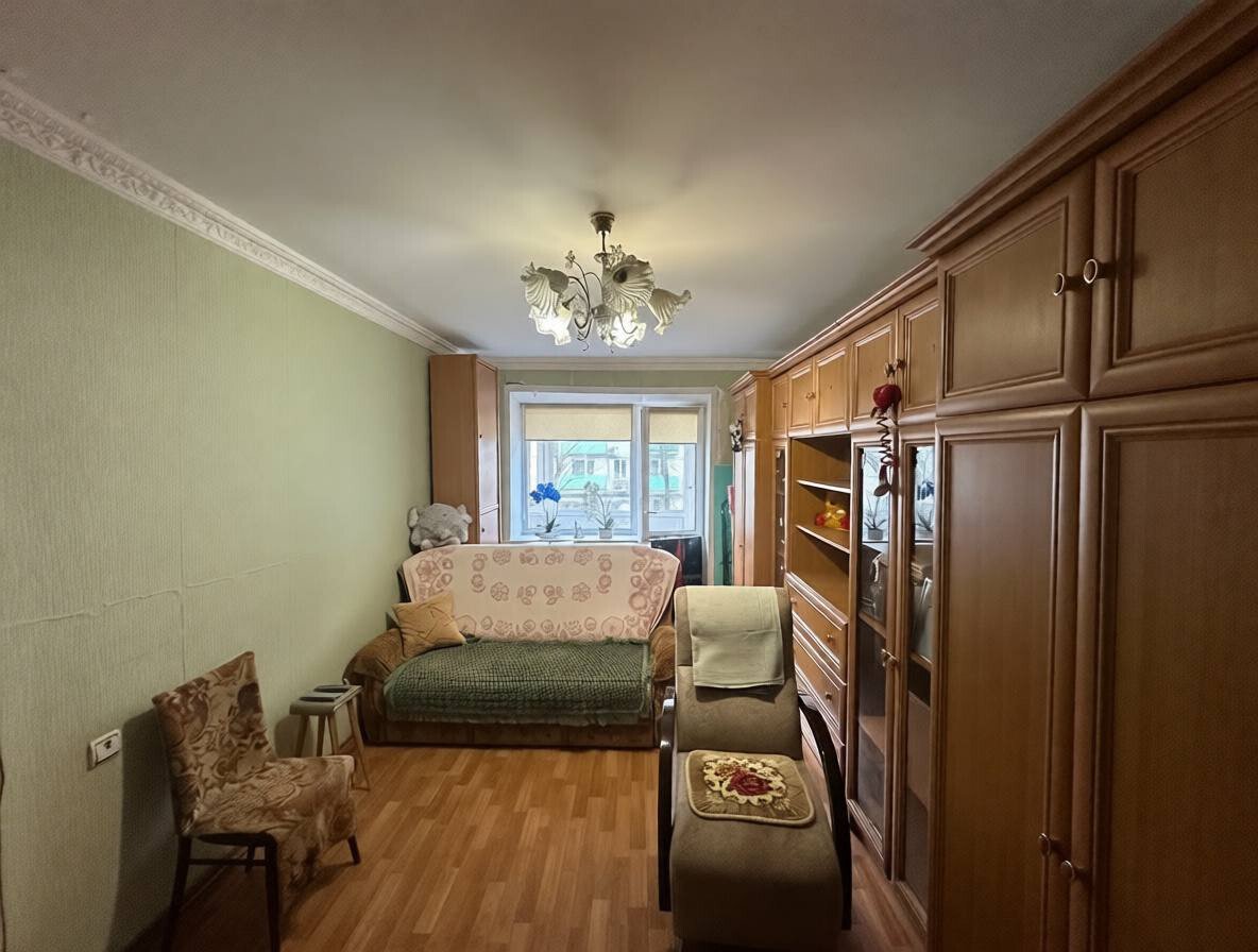 Фото №1: 1-комнатная квартира 30&nbsp;м², 2/5&nbsp;эт. - Мариуполь, р. Приморский, пр-кт Нахимова, 88А