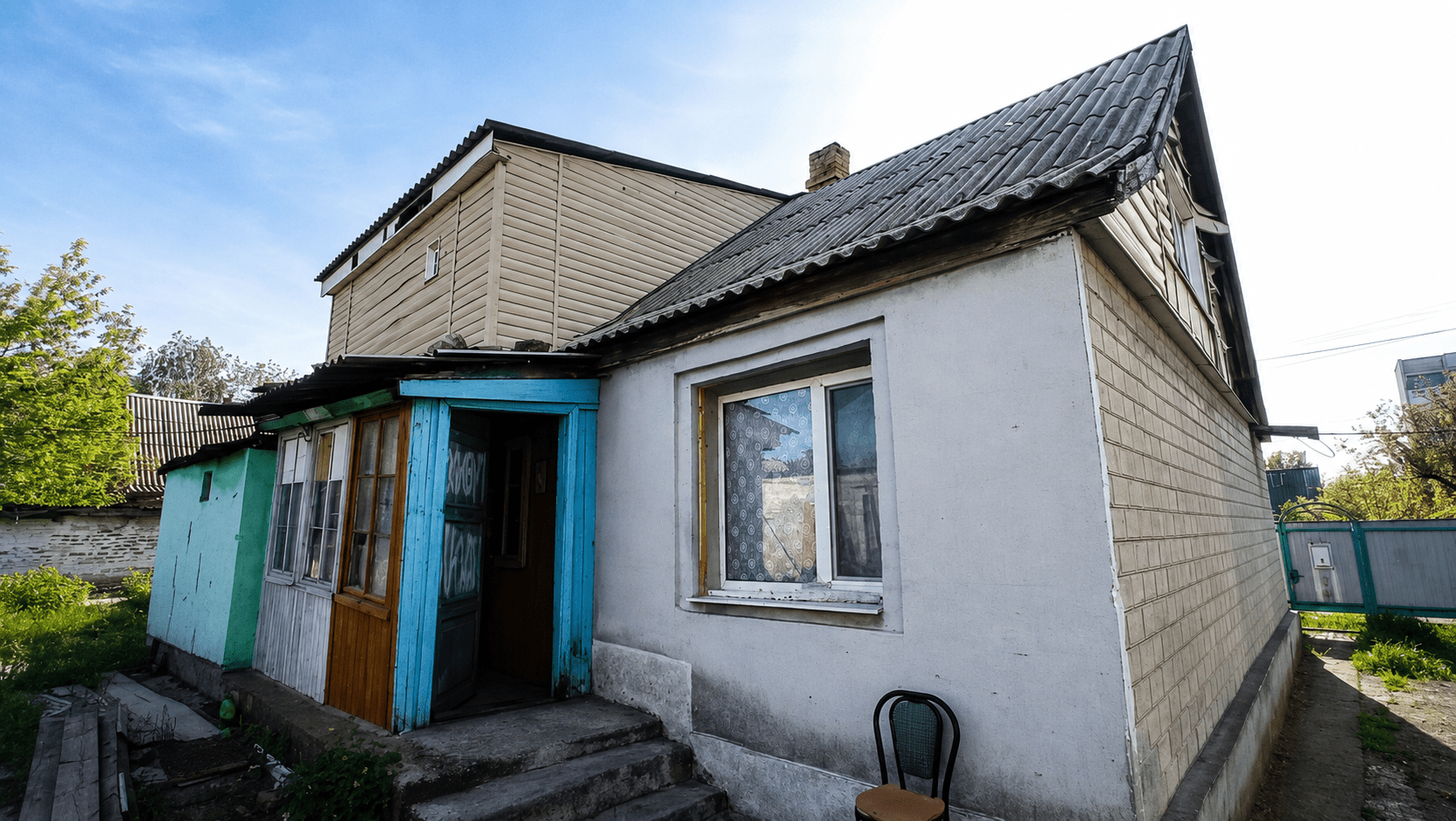 Фото №1: 1-комнатная квартира 17&nbsp;м², 1/2&nbsp;эт. - Мариуполь, р. Левобережный, ул. Панфилова, 7