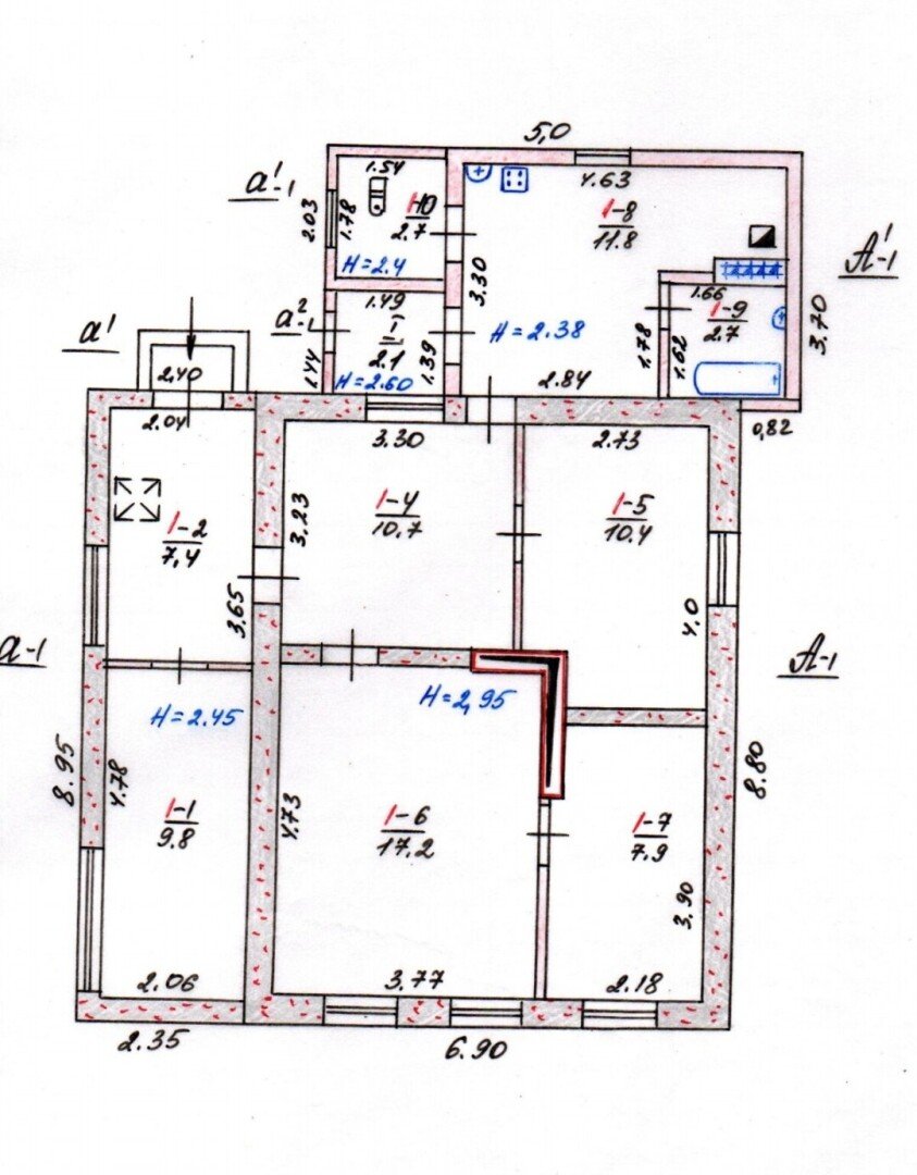Фото №13: Дом 82&nbsp;м² + 4.54&nbsp;сот., 1&nbsp;эт. - Мариуполь, р. Ильичёвский, ул. Ровная, 212