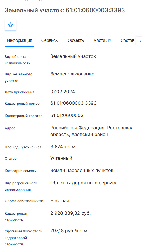 Фото №8: Коммерческая земля 36.7&nbsp;сот. - Койсуг, п. коттеджный  Донской