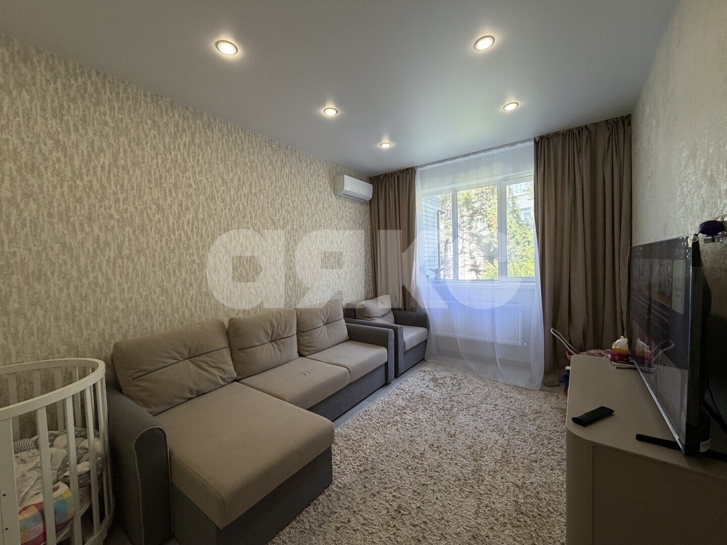 Фото №4: 1-комнатная квартира 41&nbsp;м², 1/3&nbsp;эт. - Горячий Ключ, мкр. Администрация, ул. Черняховского, 66