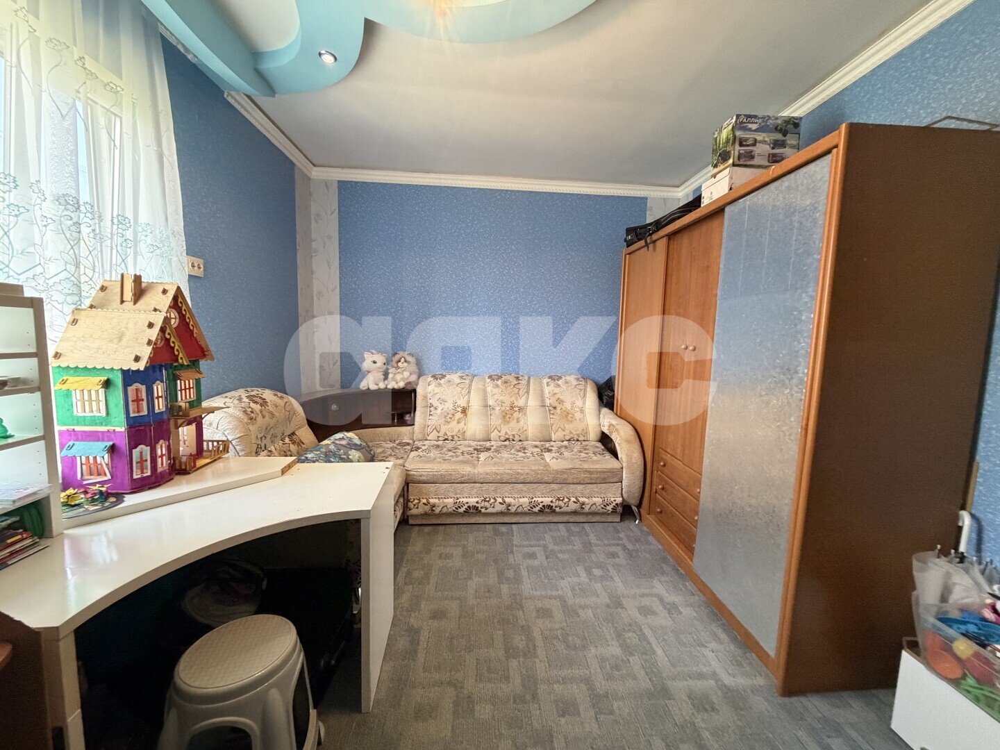 Фото №2: 2-комнатная квартира 43&nbsp;м², 1/1&nbsp;эт. - Комсомольский, ул. Пионерская, 7