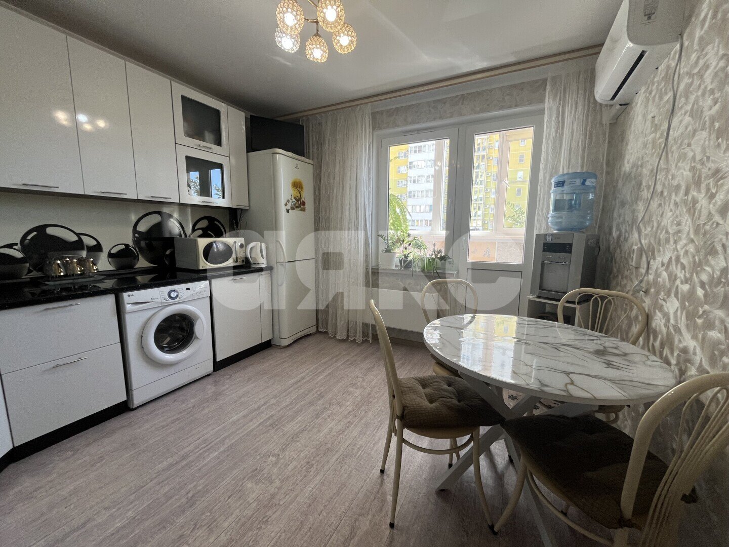 Фото №5: 2-комнатная квартира 64&nbsp;м², 1/16&nbsp;эт. - Анапа, Горгиппия, мкр. ЖК Горгиппия Морская, ул. Ленина, 233