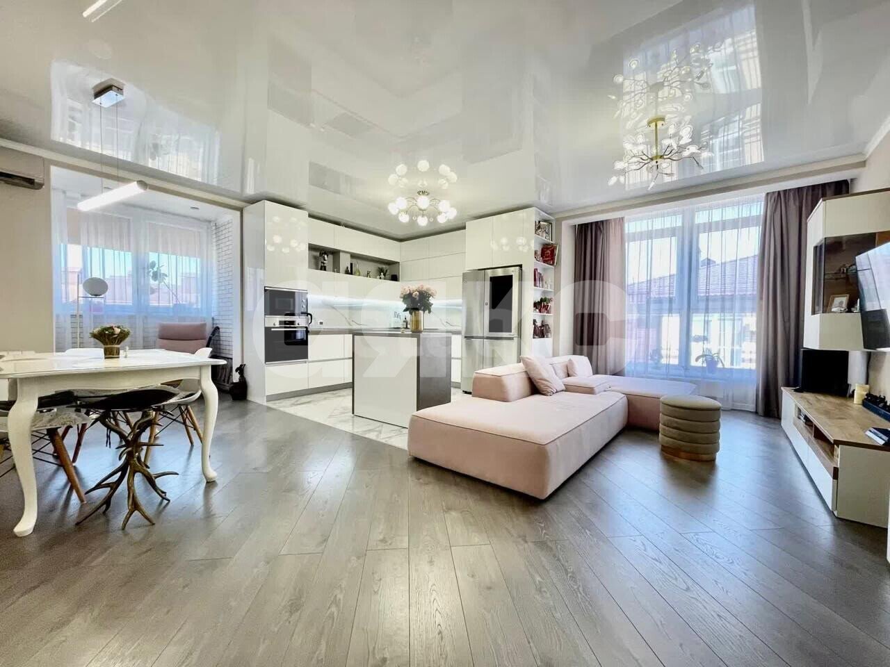Фото №4: 3-комнатная квартира 104&nbsp;м², 6/6&nbsp;эт. - Анапа, мкр. ЖК Бельведер, ул. Таманская, 121к8