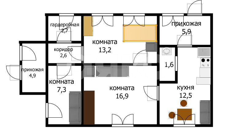 Фото №26: Дом 67&nbsp;м² + 6.7&nbsp;сот., 1&nbsp;эт. - Вестник, ул. Садовая