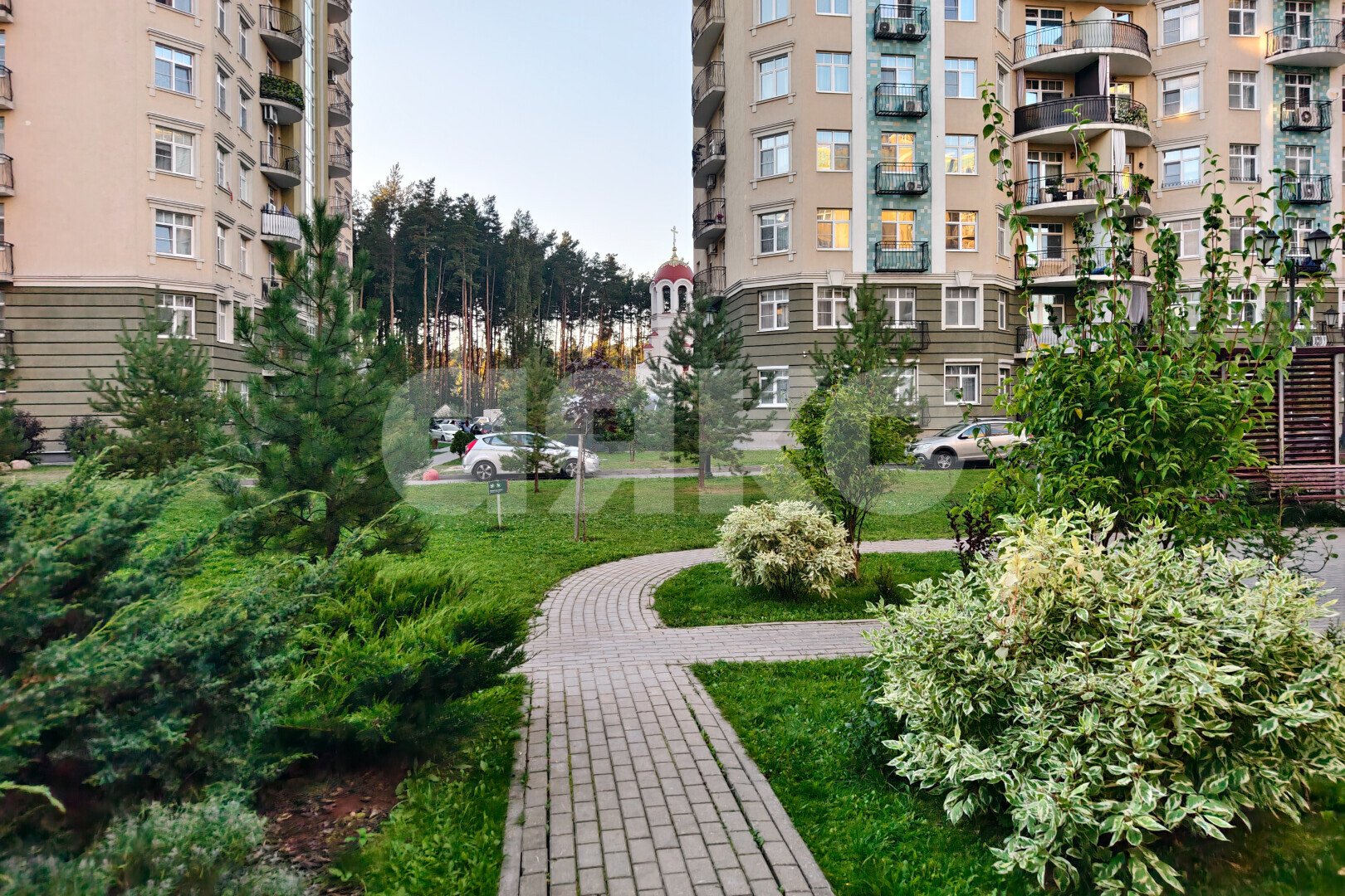 Фото №35: 1-комнатная квартира 62&nbsp;м², 1/10&nbsp;эт. - Ильинское-Усово, мкр. жилой комплекс Усово Парк, пр-д Александра Невского, 3