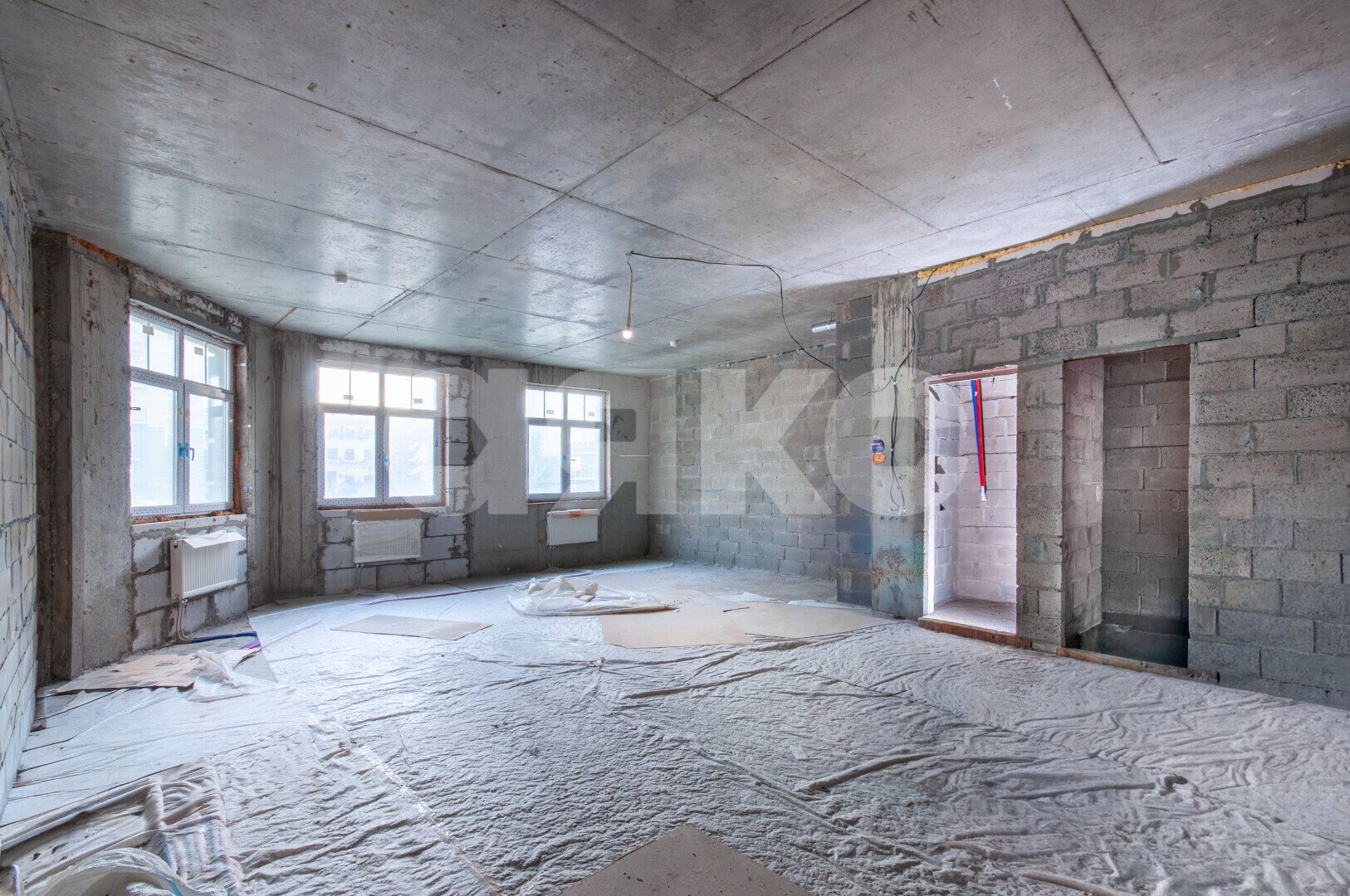 Фото №3: 1-комнатная квартира 62&nbsp;м², 1/10&nbsp;эт. - Ильинское-Усово, мкр. жилой комплекс Усово Парк, пр-д Александра Невского, 3