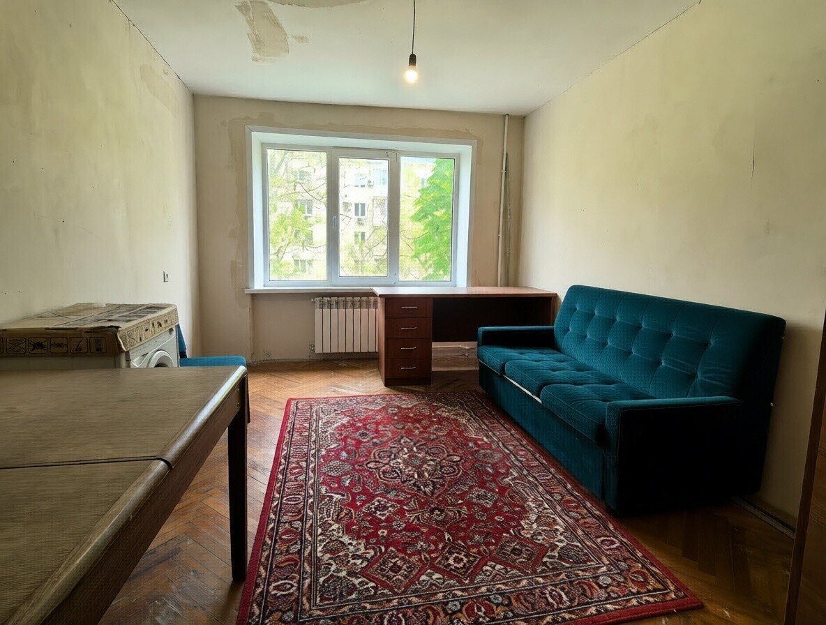 Фото №3: 3-комнатная квартира 61&nbsp;м², 3/9&nbsp;эт. - Мариуполь, Жовтневый, мкр. Западный, ул. 50 лет СССР, 87