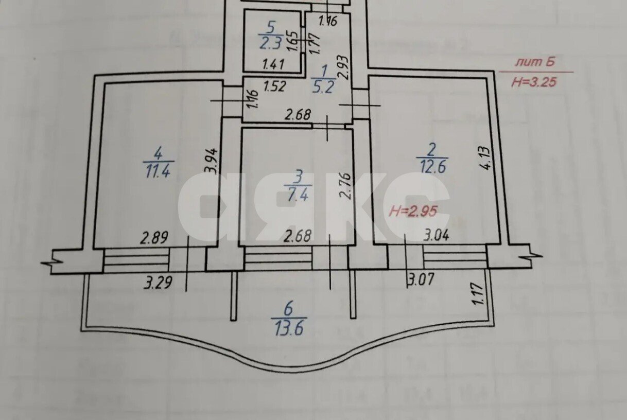 Фото №20: 2-комнатная квартира 52&nbsp;м², 2/6&nbsp;эт. - Анапа, ул. Краснозелёных, 29А