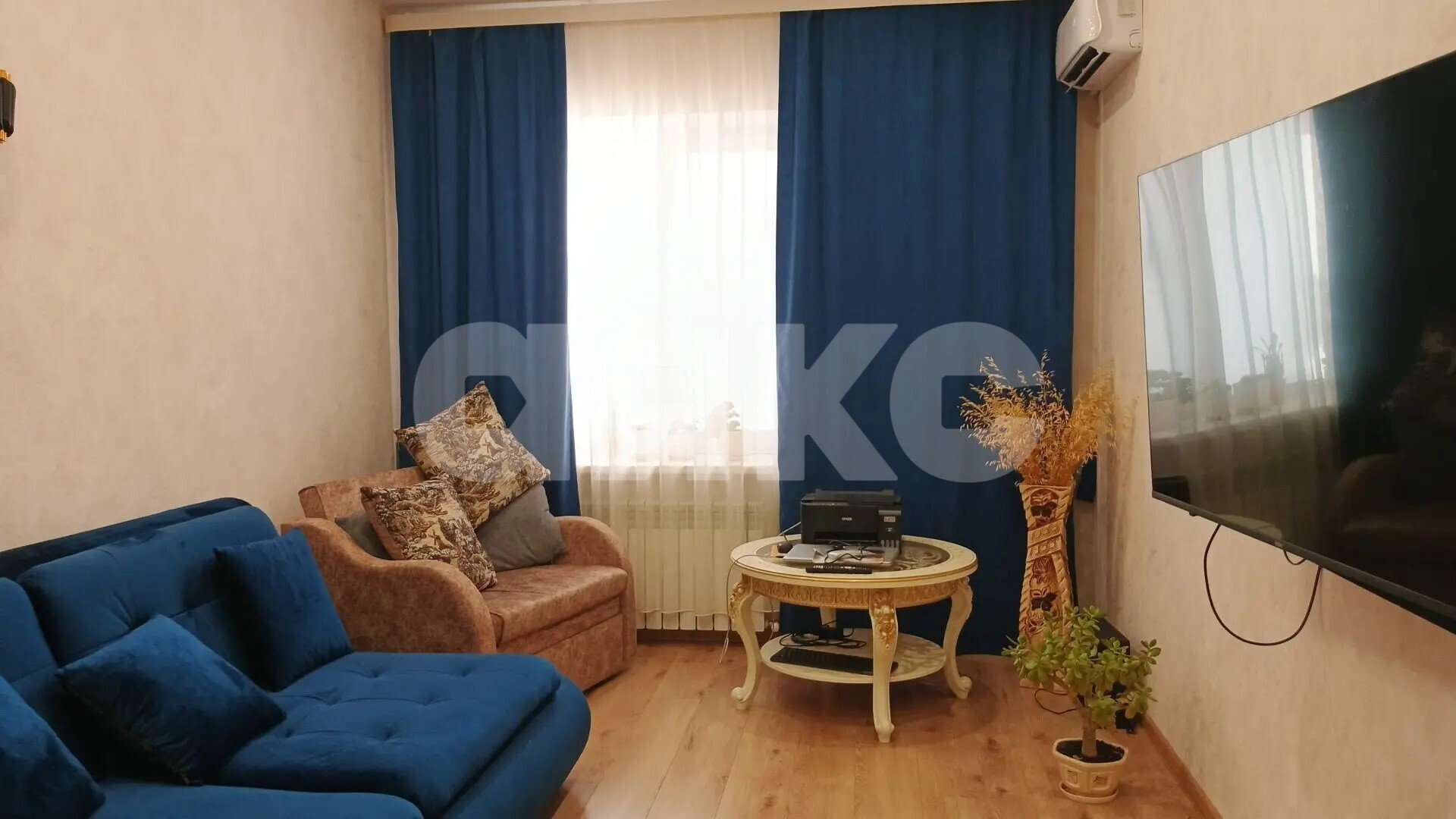 Фото №1: 2-комнатная квартира 50&nbsp;м², 1/3&nbsp;эт. - Горячий Ключ, мкр. Администрация, ул. Тельмана, 52