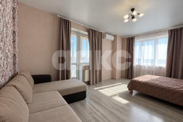 Фото №1: 2-комнатная квартира 60 м², 9/18 эт. - Батайск, мкр. жилой комплекс Встреча, ул. Крупской, 1