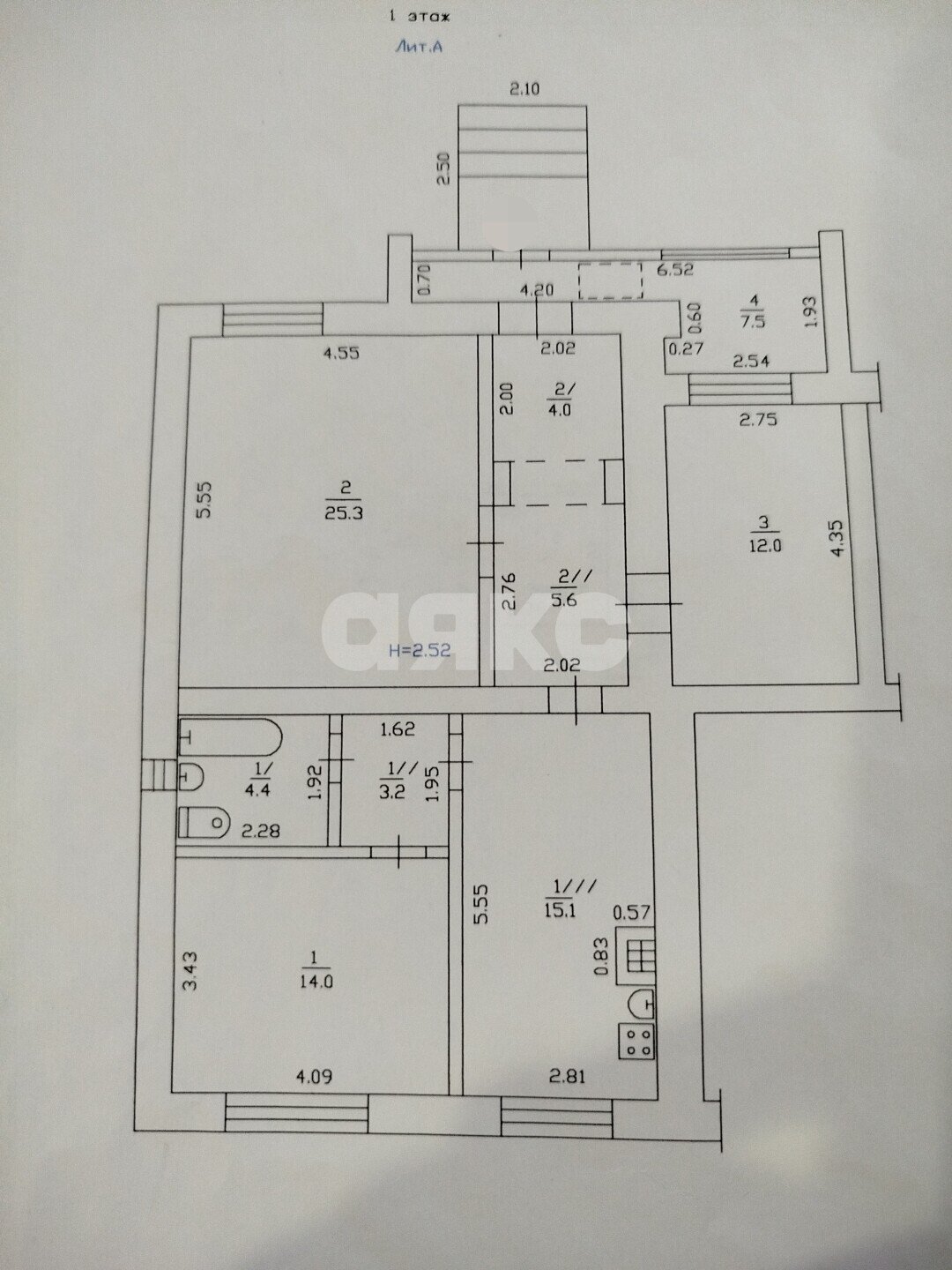 Фото №37: 3-комнатная квартира 91&nbsp;м², 1/5&nbsp;эт. - Горячий Ключ, мкр. Администрация, ул. Ленина, 236