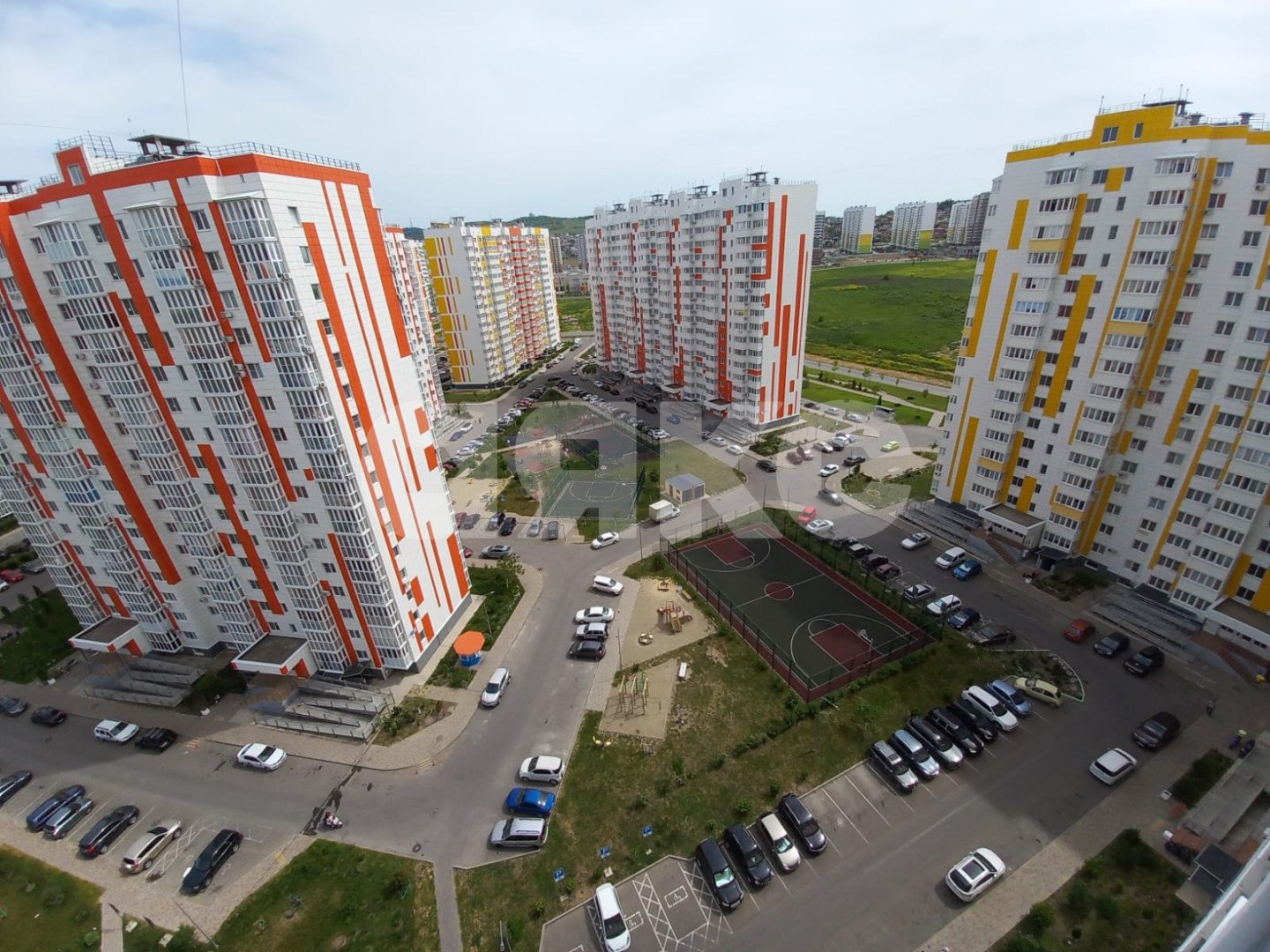 Фото №24: 1-комнатная квартира 39&nbsp;м², 3/16&nbsp;эт. - Анапа, Горгиппия, мкр. ЖК Горгиппия, ул. Адмирала Пустошкина, 22с1