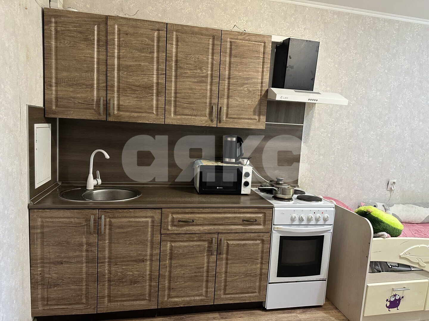 Фото №3: Студия 23&nbsp;м², 1/16&nbsp;эт. - Анапа, Горгиппия, мкр. ЖК Горгиппия, ул. Адмирала Пустошкина, 22к4