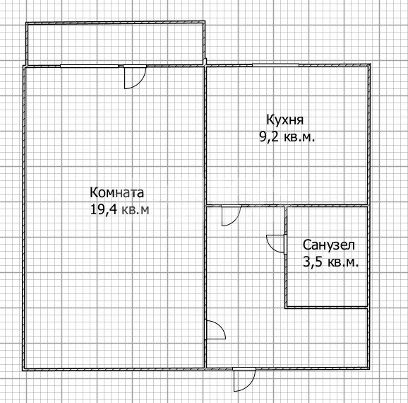 Фото №6: 1-комнатная квартира 37&nbsp;м², 6/9&nbsp;эт. - Майкоп, мкр. квартал Нефтянка, ул. Школьная, 194
