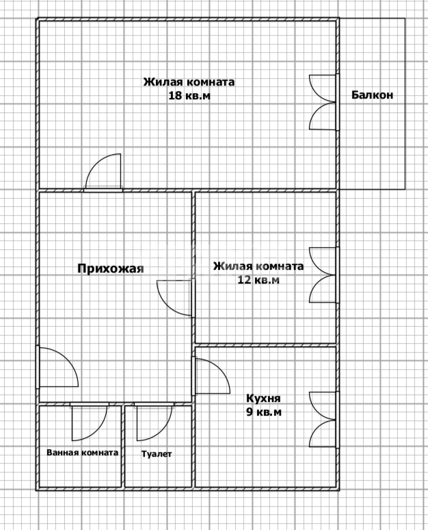 Фото №9: 2-комнатная квартира 52&nbsp;м², 1/5&nbsp;эт. - Майкоп, р. Михайлово, ул. Михайлова, 17