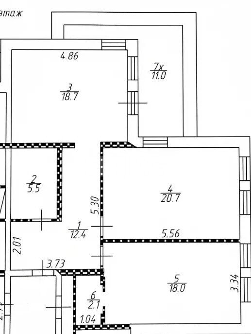 Фото №18: 2-комнатная квартира 88&nbsp;м², 13/16&nbsp;эт. - Батайск, ул. Крупской, 5Б