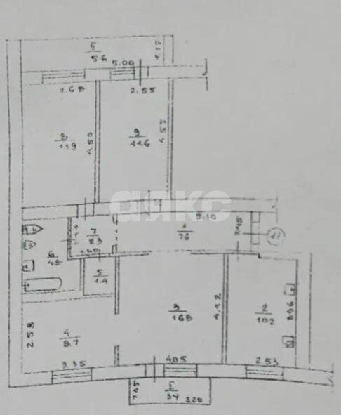 Фото №23: 3-комнатная квартира 81&nbsp;м², 5/9&nbsp;эт. - Мелитополь, ул. Беляева, 3