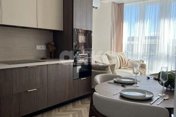 Фото №1: 2-комнатная квартира 60&nbsp;м², 10/17&nbsp;эт. - Анапа, мкр. жилой комплекс Парковый, ул. Парковая, 79к1