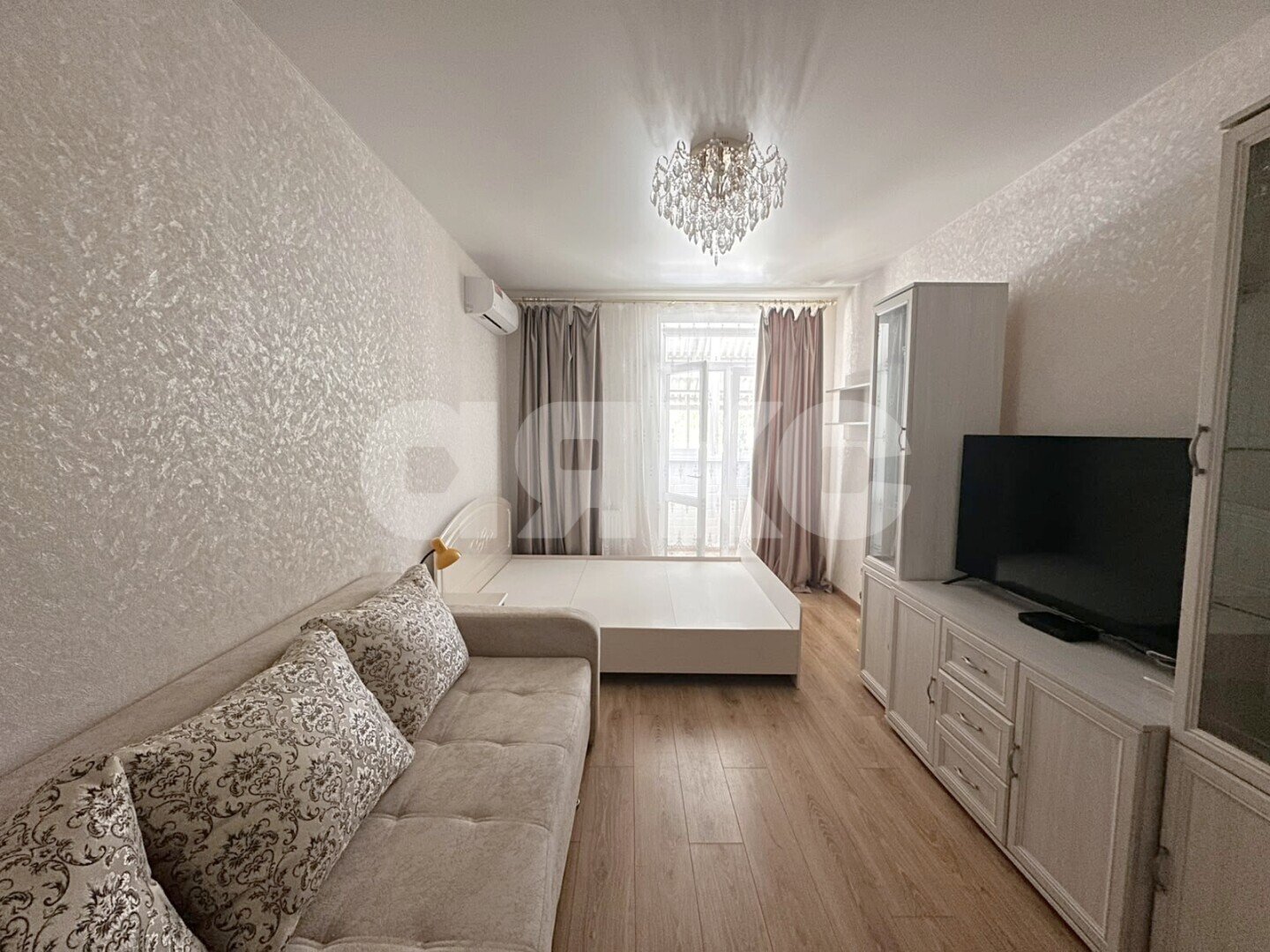 Фото №4: 1-комнатная квартира 37&nbsp;м², 1/8&nbsp;эт. - Горячий Ключ, мкр. Администрация, ул. Рябиновая, 2Вк2