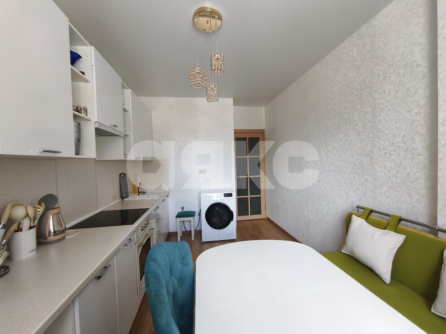 Фото №9: 1-комнатная квартира 37&nbsp;м², 1/8&nbsp;эт. - Горячий Ключ, мкр. Администрация, ул. Рябиновая, 2Вк2