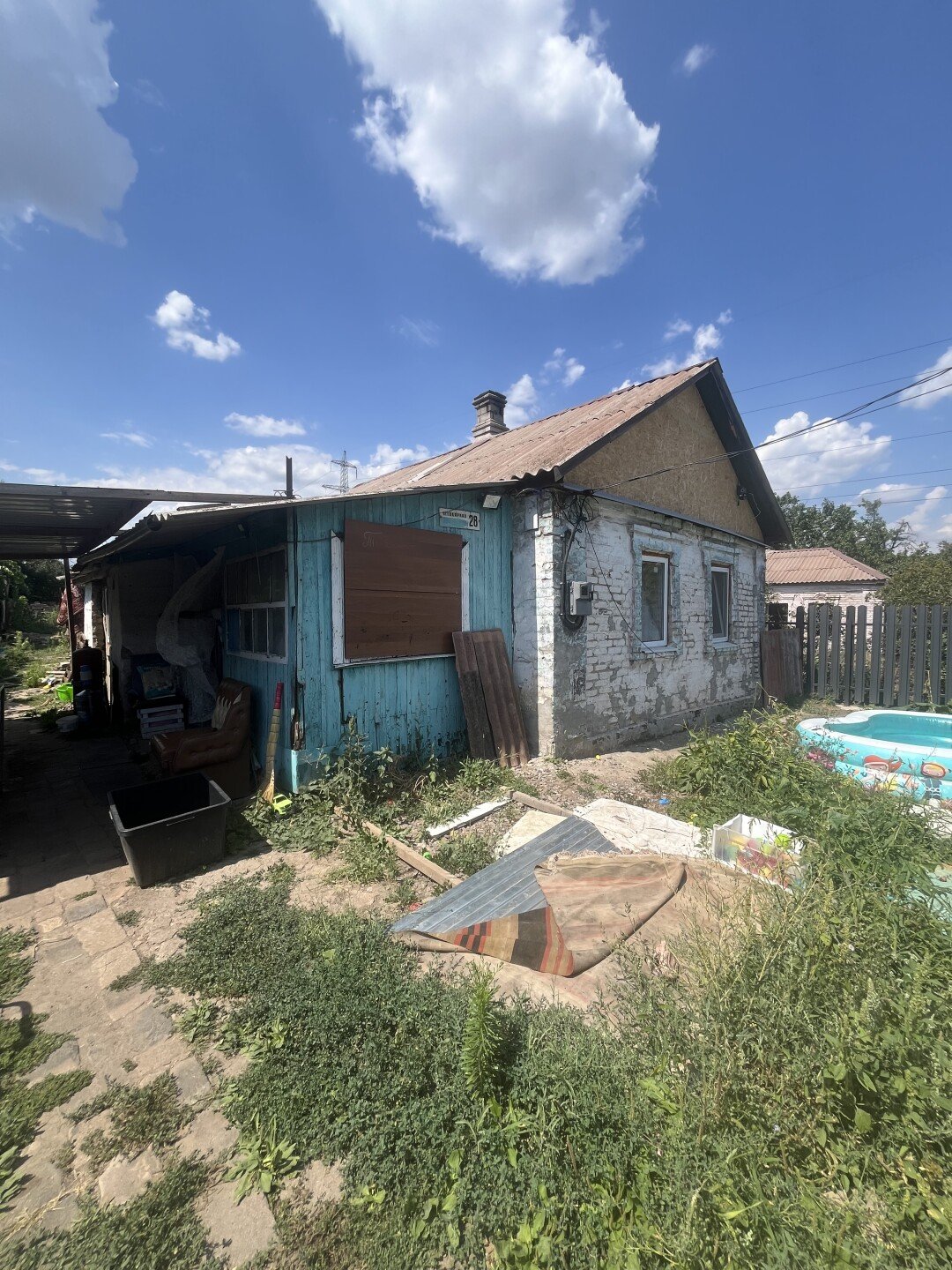 Фото №2: Дом 44&nbsp;м² + 4.4&nbsp;сот., 1&nbsp;эт. - Мариуполь, Ильичёвский, п. Ново-Броневой, ул. Токарная, 28