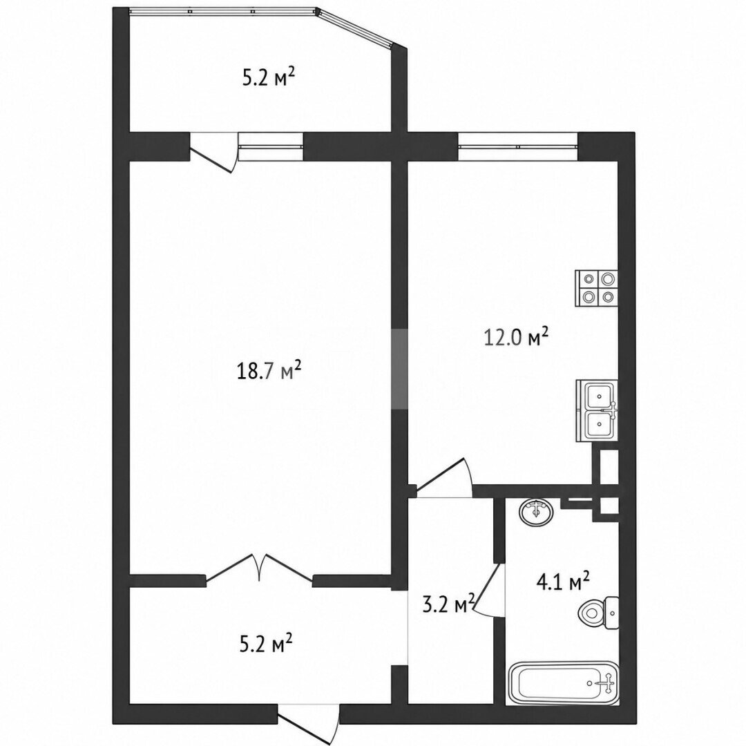Фото №31: 1-комнатная квартира 48&nbsp;м², 5/17&nbsp;эт. - Голубое, мкр. ЖК Первый Зеленоградский, б-р Парковый, 2к4