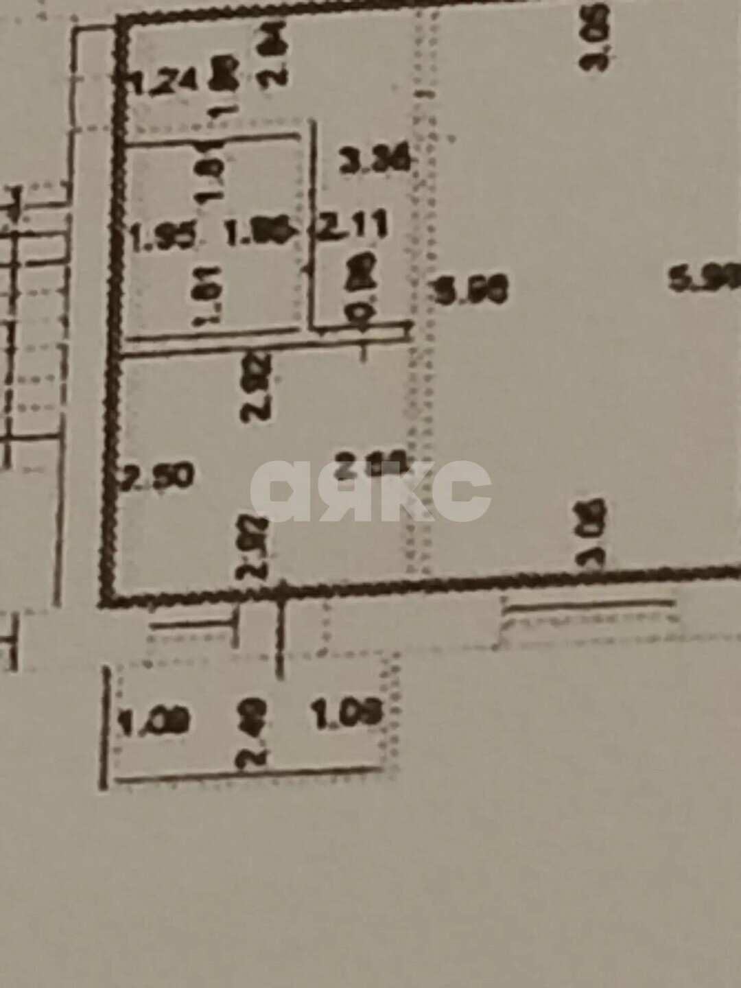 Фото №11: 1-комнатная квартира 34&nbsp;м², 2/4&nbsp;эт. - Горячий Ключ, мкр. Администрация, ул. Кучерявого, 91