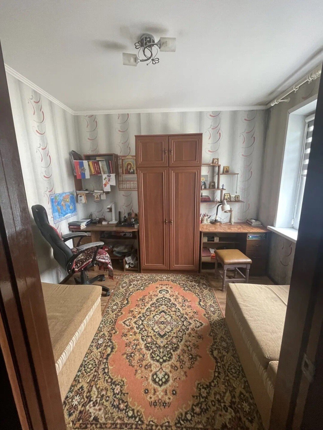 Фото №4: 3-комнатная квартира 58&nbsp;м², 3/9&nbsp;эт. - Мариуполь, Левобережный, мкр. Азовский, ул. 130-й Таганрогской Дивизии, 5