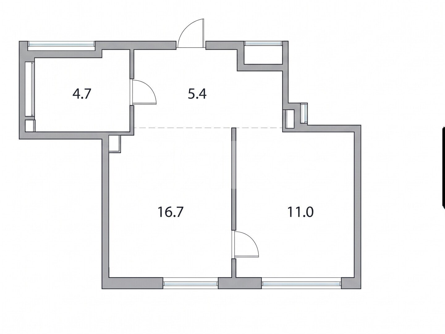 Фото №11: 2-комнатная квартира 34&nbsp;м², 21/27&nbsp;эт. - Москва, ул. Крузенштерна, 3к3