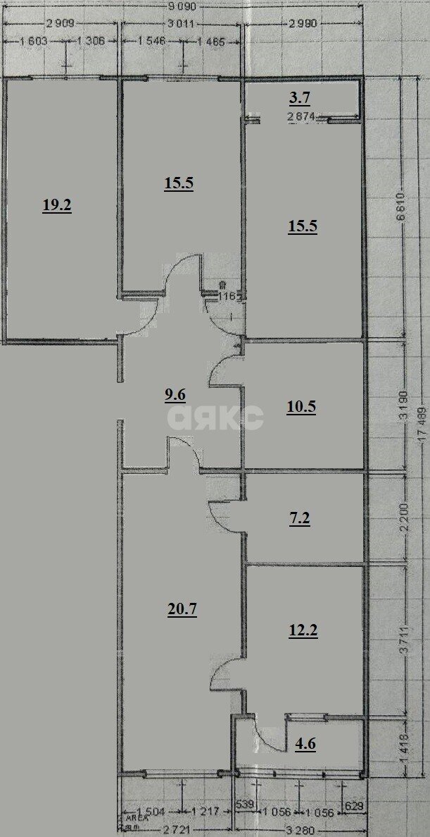 Фото №18: 4-комнатная квартира 118&nbsp;м², 18/20&nbsp;эт. - Липецк, Советский округ, Университетский, мкр. ЖК Виктория, ул. С.С. Бехтеева, 5