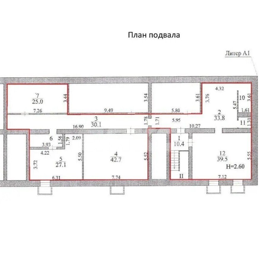 Фото №16: Коммерция 222&nbsp;м², -1/5&nbsp;эт. - Волгоград, Краснооктябрьский, п. Северный, ул. имени Менделеева, 95