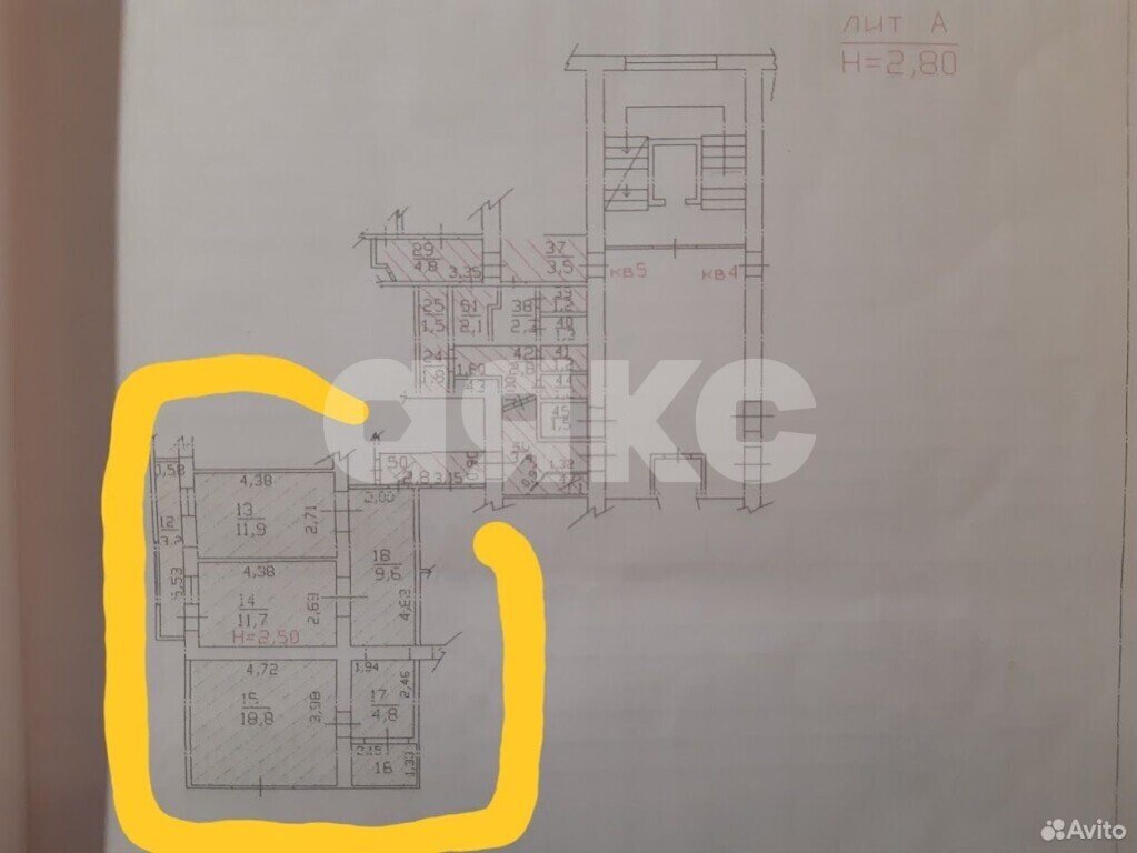 Фото №28: 2-комнатная квартира 65&nbsp;м², 2/9&nbsp;эт. - Геленджик, квартал Южный, мкр. Южный, ул. Маяковского, 2