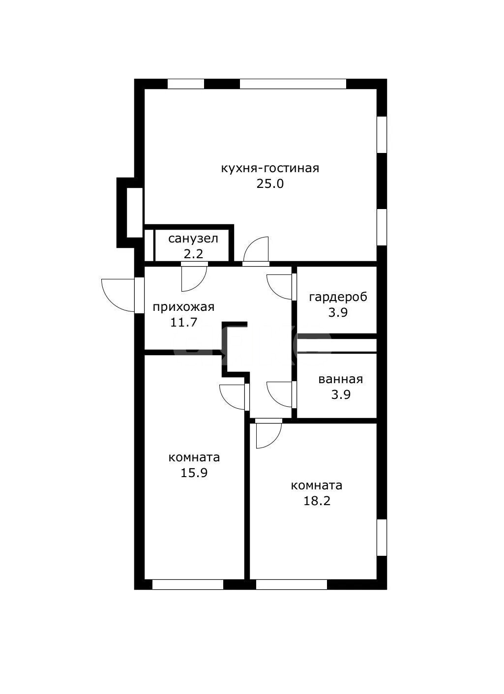 Фото №18: 3-комнатная квартира 75&nbsp;м², 3/4&nbsp;эт. - Котельники, мкр. жилой комплекс 9, пр-д Яничкин, 12к3