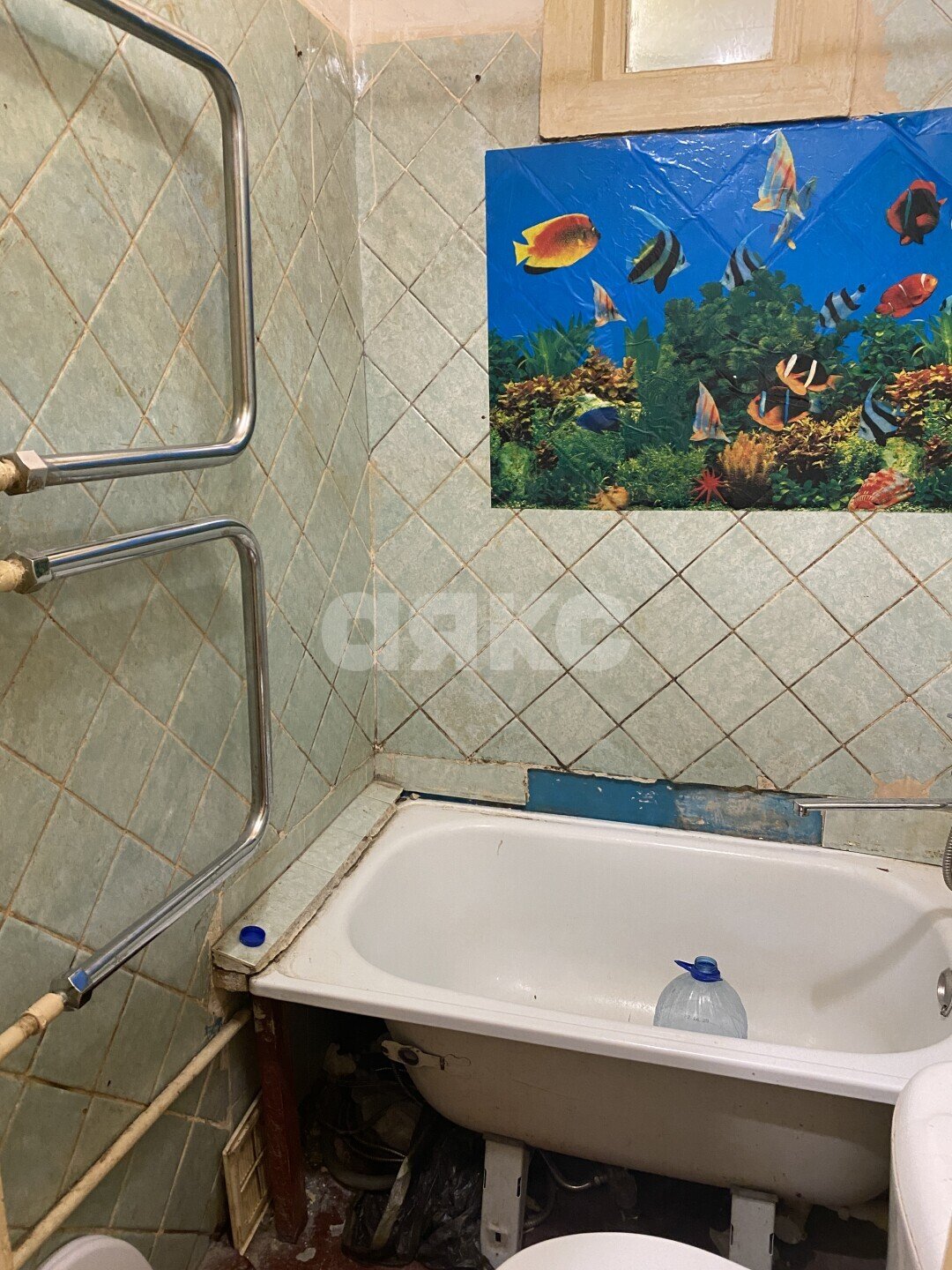 Фото №10: 1-комнатная квартира 24&nbsp;м², -1/2&nbsp;эт. - Волгоград, Тракторозаводский, мкр. Горный, ул. Салтыкова-Щедрина, 7