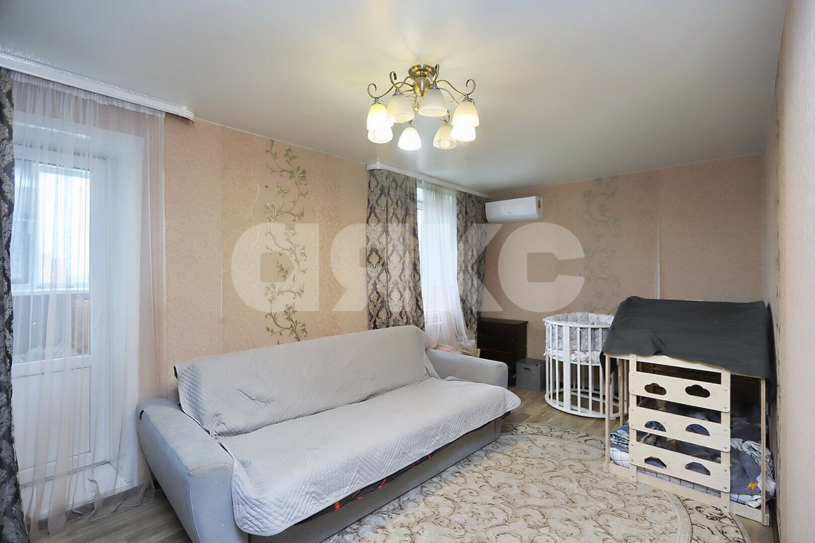Фото №4: 1-комнатная квартира 37&nbsp;м², 15/19&nbsp;эт. - Липецк, Советский округ, мкр. Университетский, ул. Е.И. Замятина, 4А
