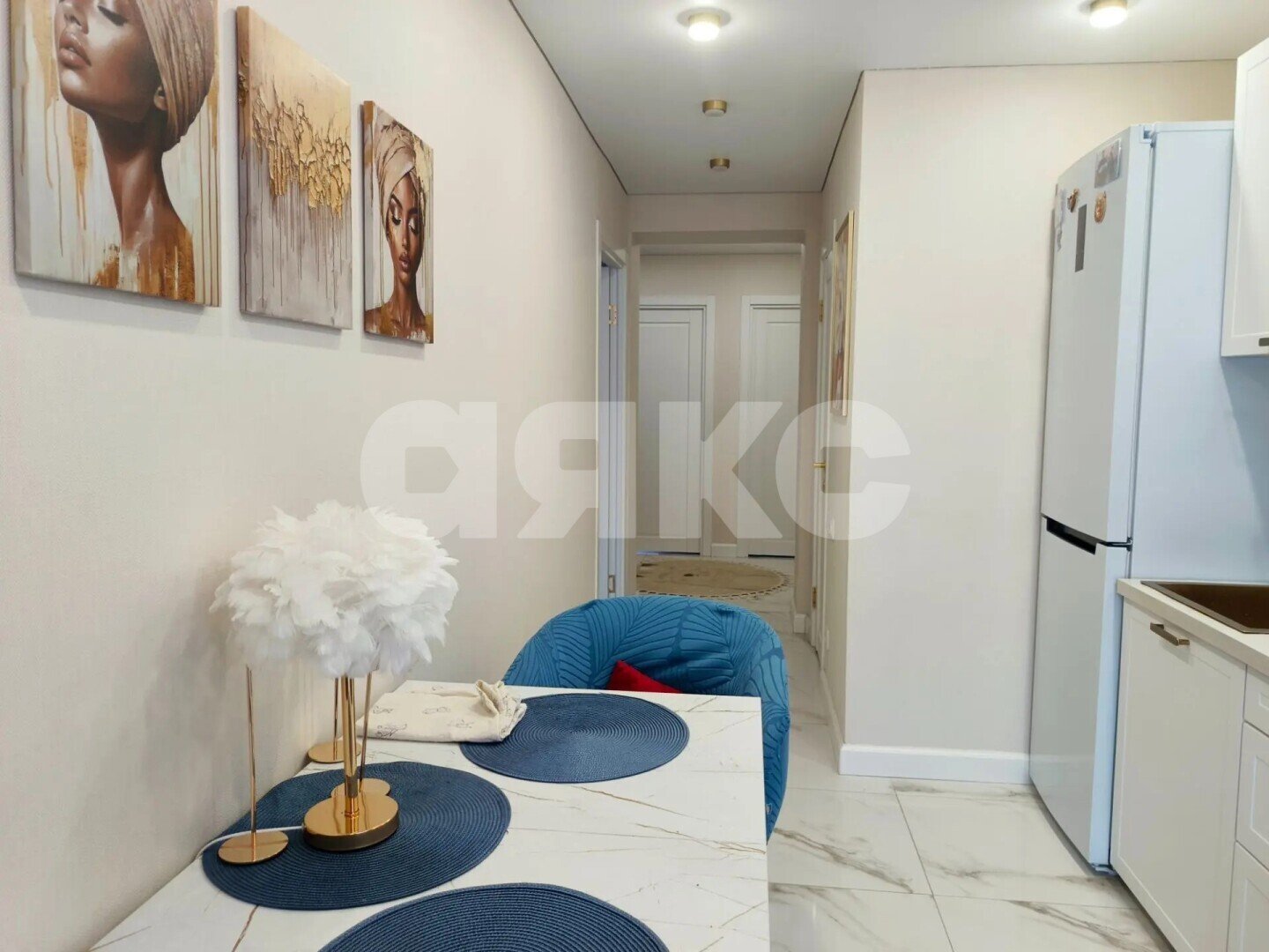 Фото №4: 3-комнатная квартира 55&nbsp;м², 9/10&nbsp;эт. - Волгоград, Кировский, мкр. ЖК Колизей, ул. 70-летия Победы, 25
